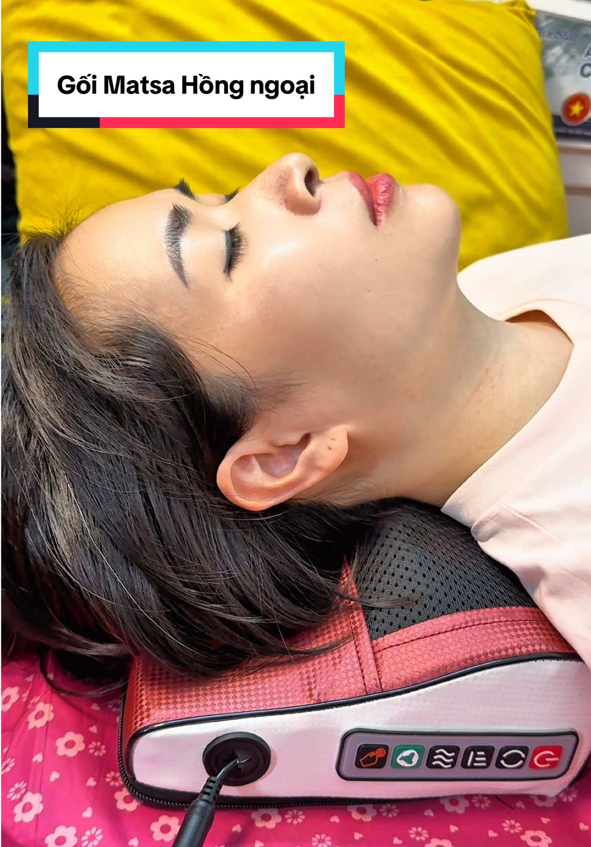 Gối Matsa cổ vai gáy Hồng ngoại - Món quà ý nghĩa cho sức khoẻ dành tặng người thân dịp 20/10 #besukenne #xuongx #zocoby #goimatxacovaigay #quatang20_10 