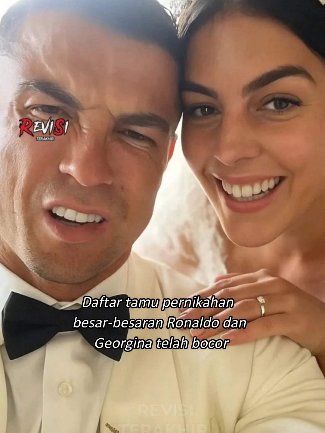 Daftar Tamu Pernikahan Ronaldo dan Georgina bikin geger! 😳🤯 #footballl #footballtiktok #sepakbola