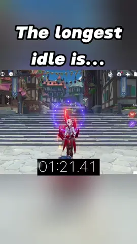 longest idle #genshinnow #genshin #GenshinImpact #genshintips #fyp 