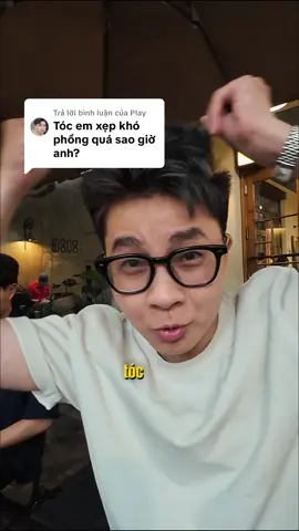 Trả lời @Play  Tôi còn đang muốn tóc bớt phồng này kaka. #akuma #fluffyhair #xitbongbenh