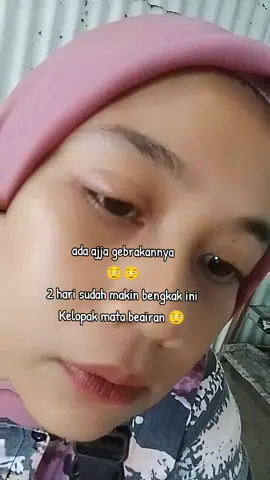 dari mata turun ke......