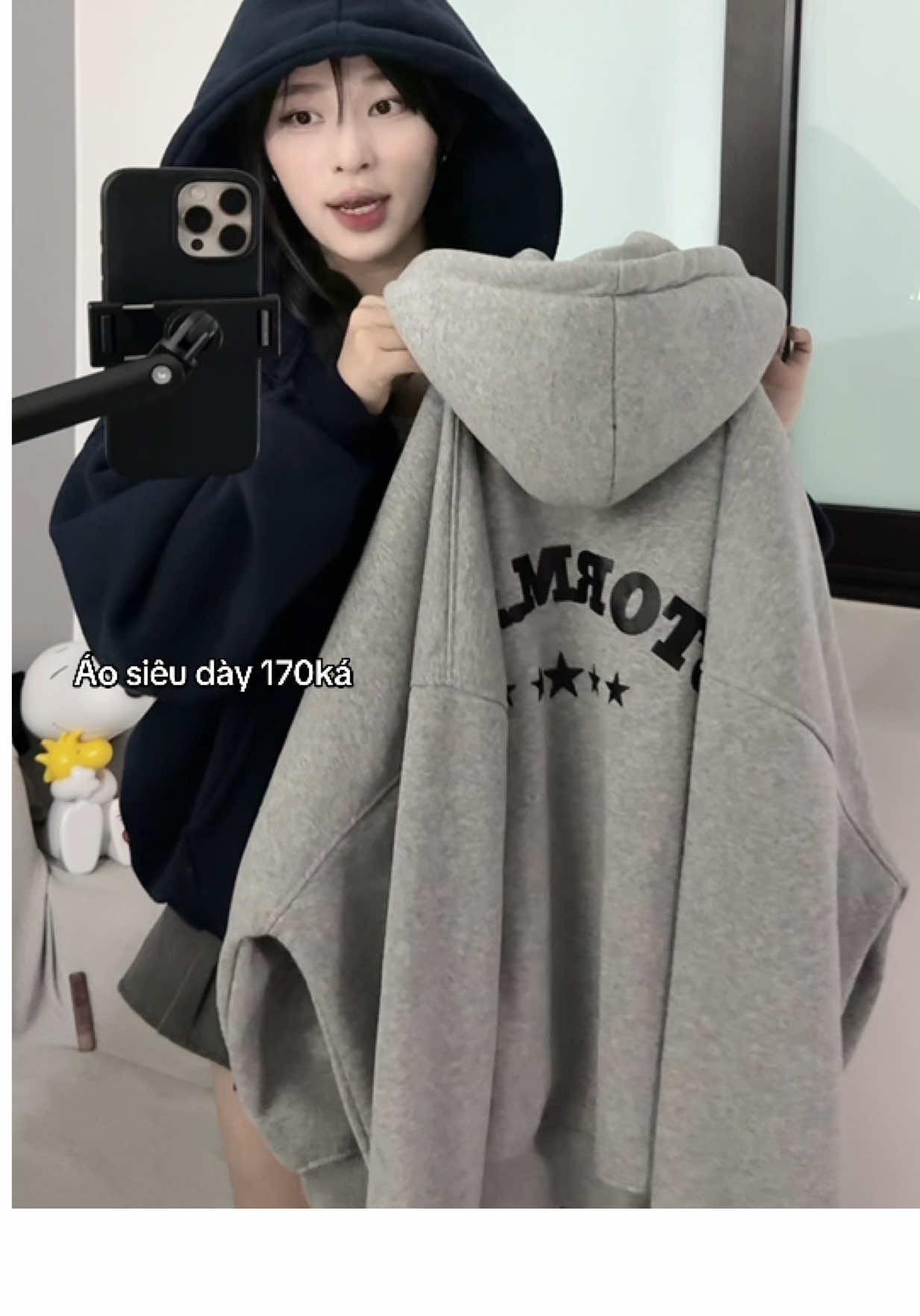 #xuhuong siêu dày nam nữ mặc dc hết nha mng #hoodiezip #aokhoac 