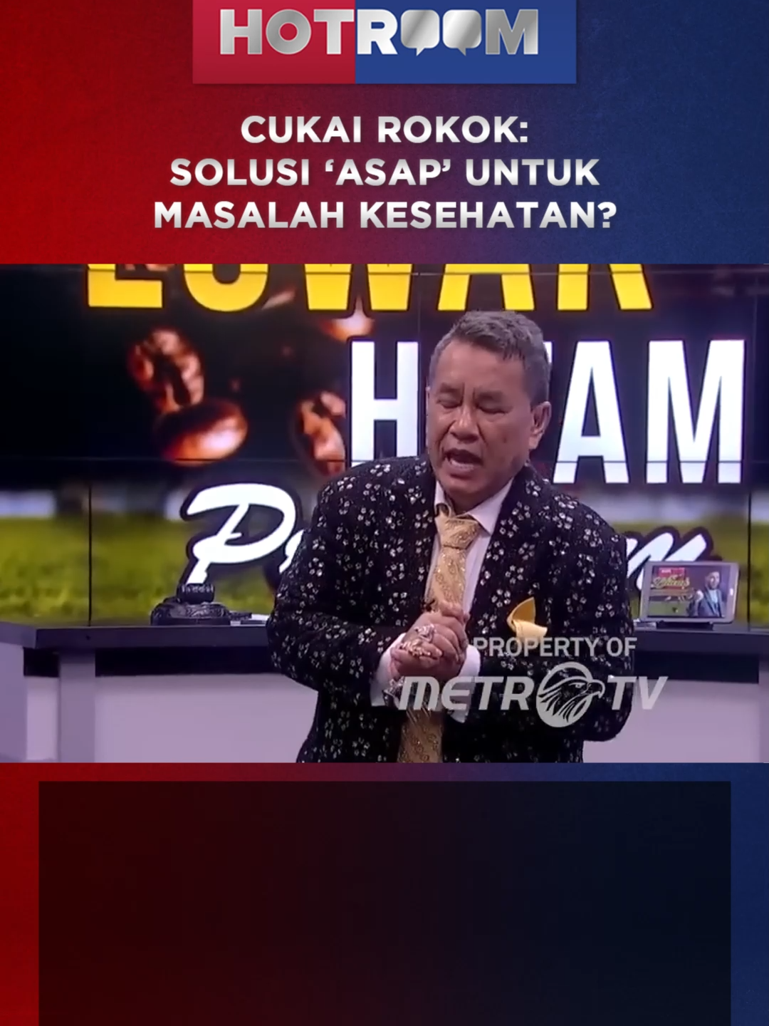 Menteri Keuangan Purbaya Yudhi Sadewa dibuat terkejut oleh tingginya tarif cukai hasil tembakau di Indonesia. Meskipun tingginya angka tersebut merupakan langkah pemerintah untuk mengendalikan konsumsi, tersimpan dilema besar antara kepentingan fiskal, kesehatan, dan nasib industri. Saksikan #HotroomMetroTV episode 