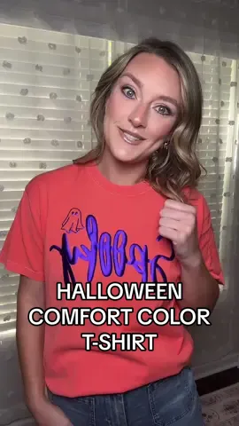 I don’t like dressing up so this shirt is PERFECT for Halloween! #spooky #halloween #tshirt #comfortcolors #tiktokshop 