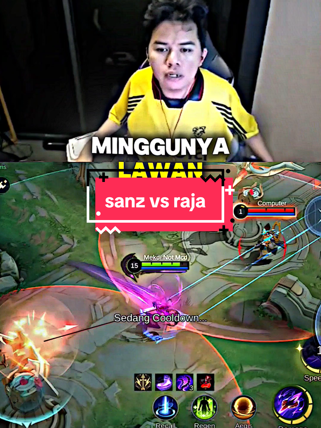 jadi lawan raja terakhir apa raja-raja an pasep? 🗿 #MLBBNEXT2025 #NEXTJagoanMabar #onicsanz #rrqhoshi #fypシ゚ 
