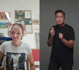 #duet z @Celine Dion #ASL music BSL 