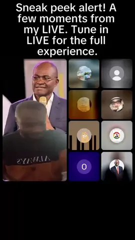 Sneak peek alert! A few moments from my LIVE. Tune in LIVE for the full experience. #tiktoklive #livehighlights