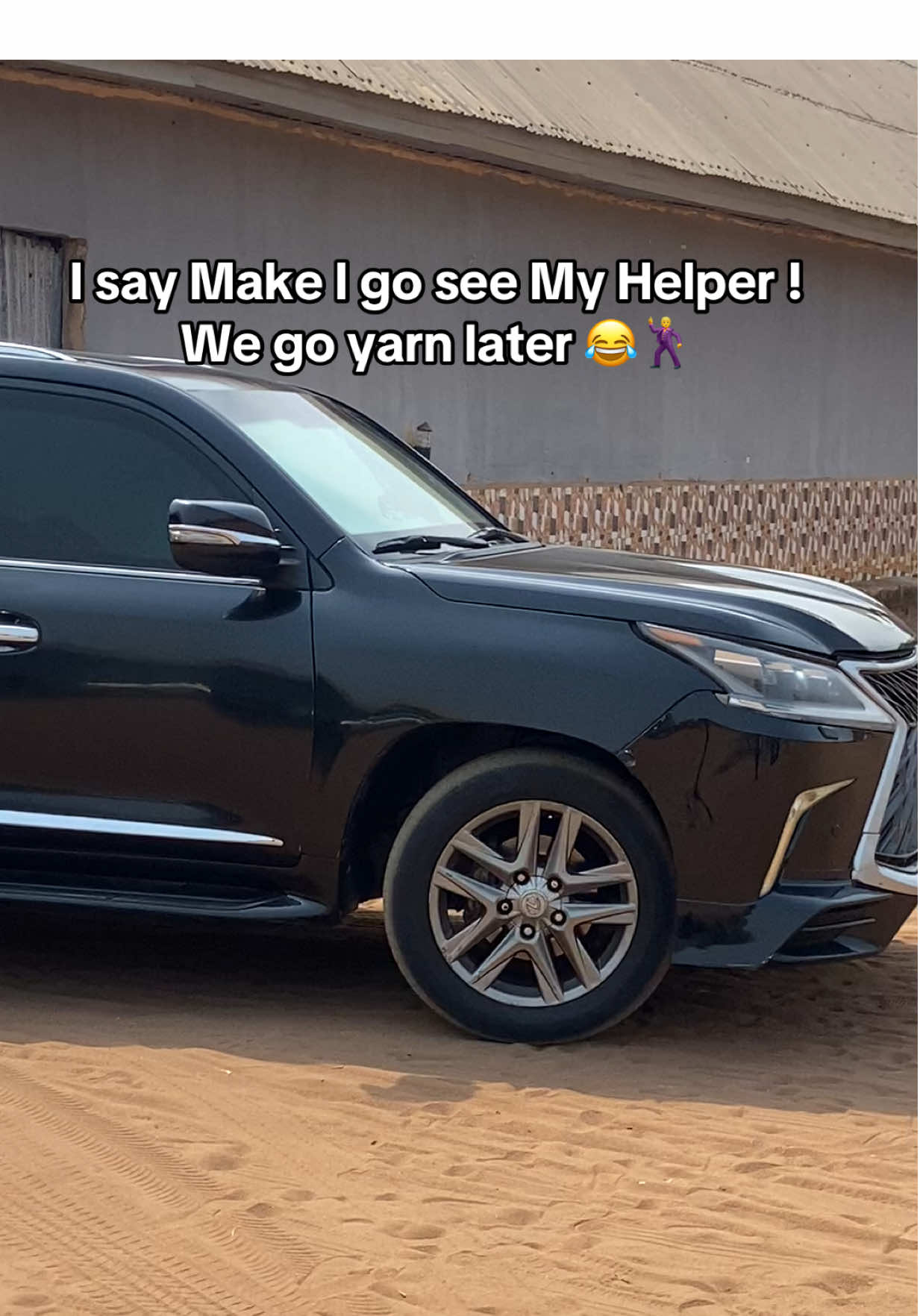 Make My Helper know say I no small!😂🕺 #chauffeurpolicy #goviral #convoy #blowthisup #foryoupage 