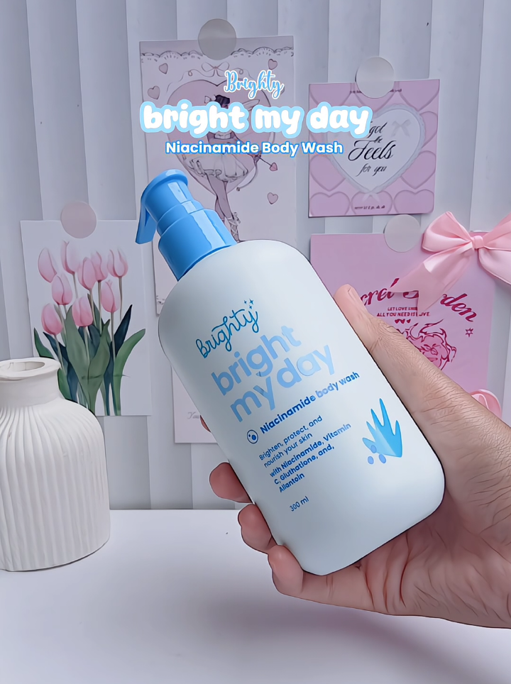 cocok untuk kulit kusam😍💗#brighty #brightyindonesia #brightmyday #bodywash #niacinamide 