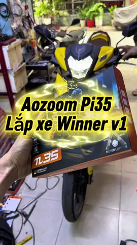 Trợ sáng bi cầu Aozoom pi35 lắp xe winner v1 #sangthầnđèntânphú #winnerv1 #xewinner #lắpđèntrợsáng #aozoompi35 #đènpi35 