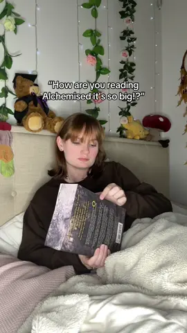 And I fear it is this serious #fyp #alchemised #BookTok #reader #fantasy 