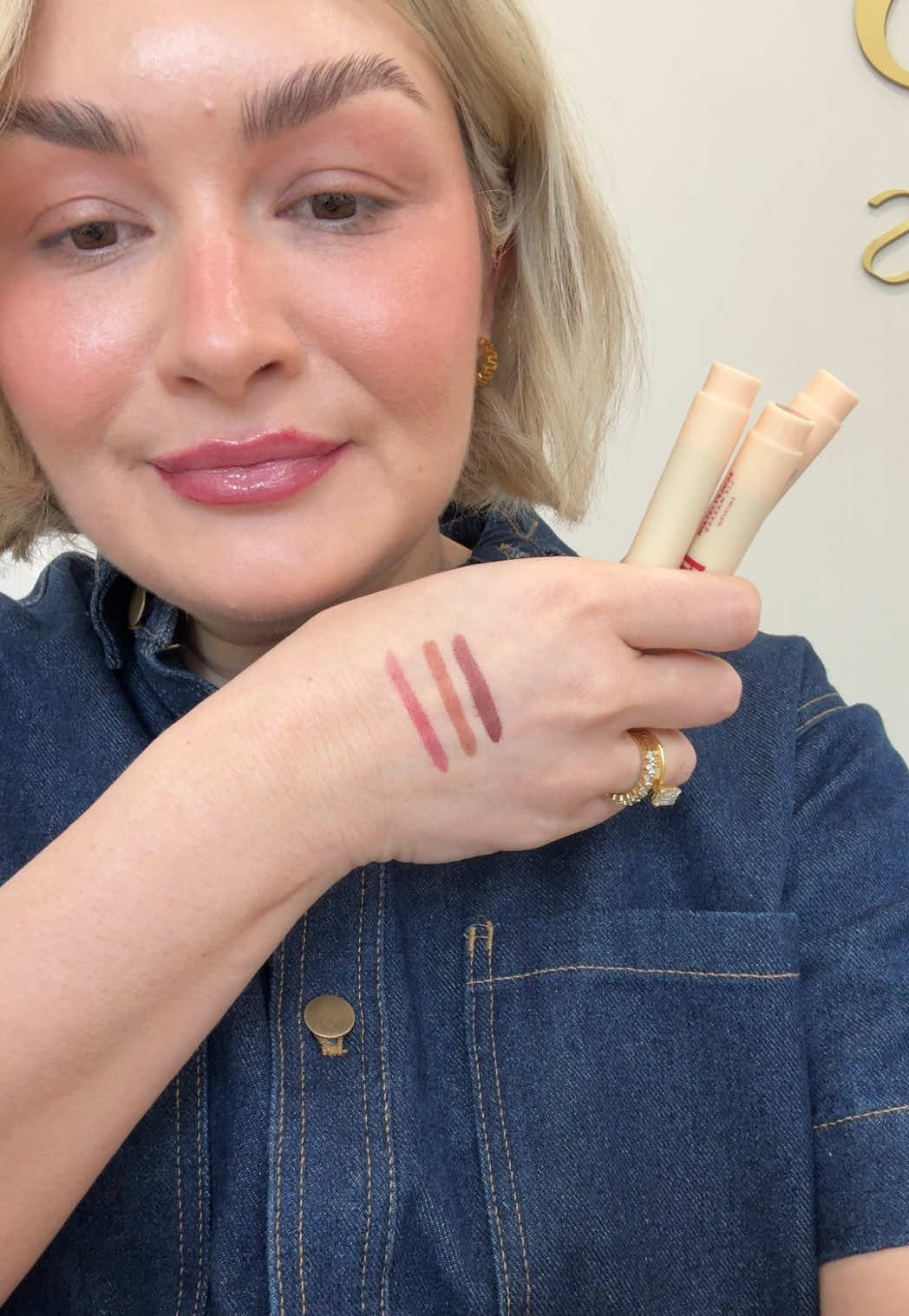 Loveeeee me some @Peppr Beauty  Had to get the newest shades once they launched recently, I have them all and can’t rate them highly enough!!  Not sponsored, just very very good!  #lipstain #lipcombo #pepprbeauty #lipliner #makeuphaul 