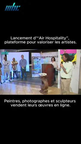 “Air Hospitality” : une nouvelle plateforme digitale pour mettre en lumière les artistes mauriciens. #fypmauritius #foryoupagemauritius #MBCNEWS #actualités #news 