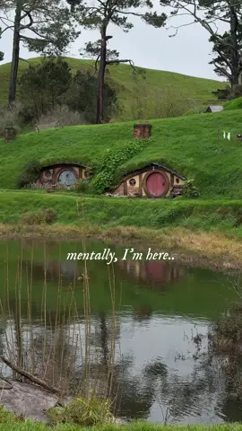 The Shire is everything 💚 #hobbiton #hobbit #lotr #middleearth #nostress 