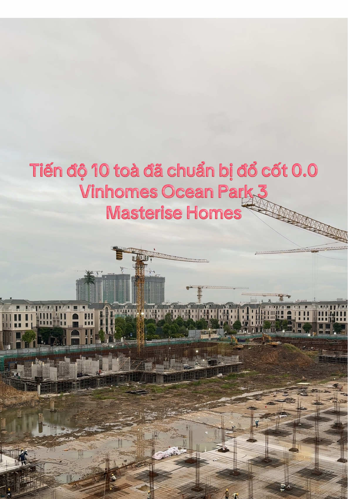 Anh chị đã sẵn sàng để đón sóng chung cư tại Vinhomes Ocean Park 3 chưa ạ ! #huyanhluxuryhome 