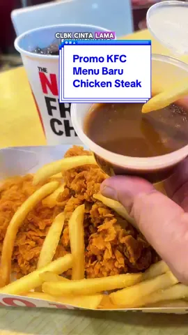Yuk guys cobain chicken steak dari KFC ini enak loh! Harga promo cuma lewat tag video ini ya #promomakangajian #promoseruweekend #nexentertainment #nexkfc 