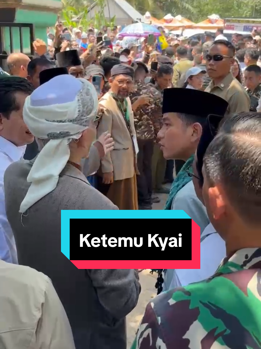 Mas Wapres @gibran_rakabuming bertemu Kyai dan Pengurus PP di Sumatera Selatan