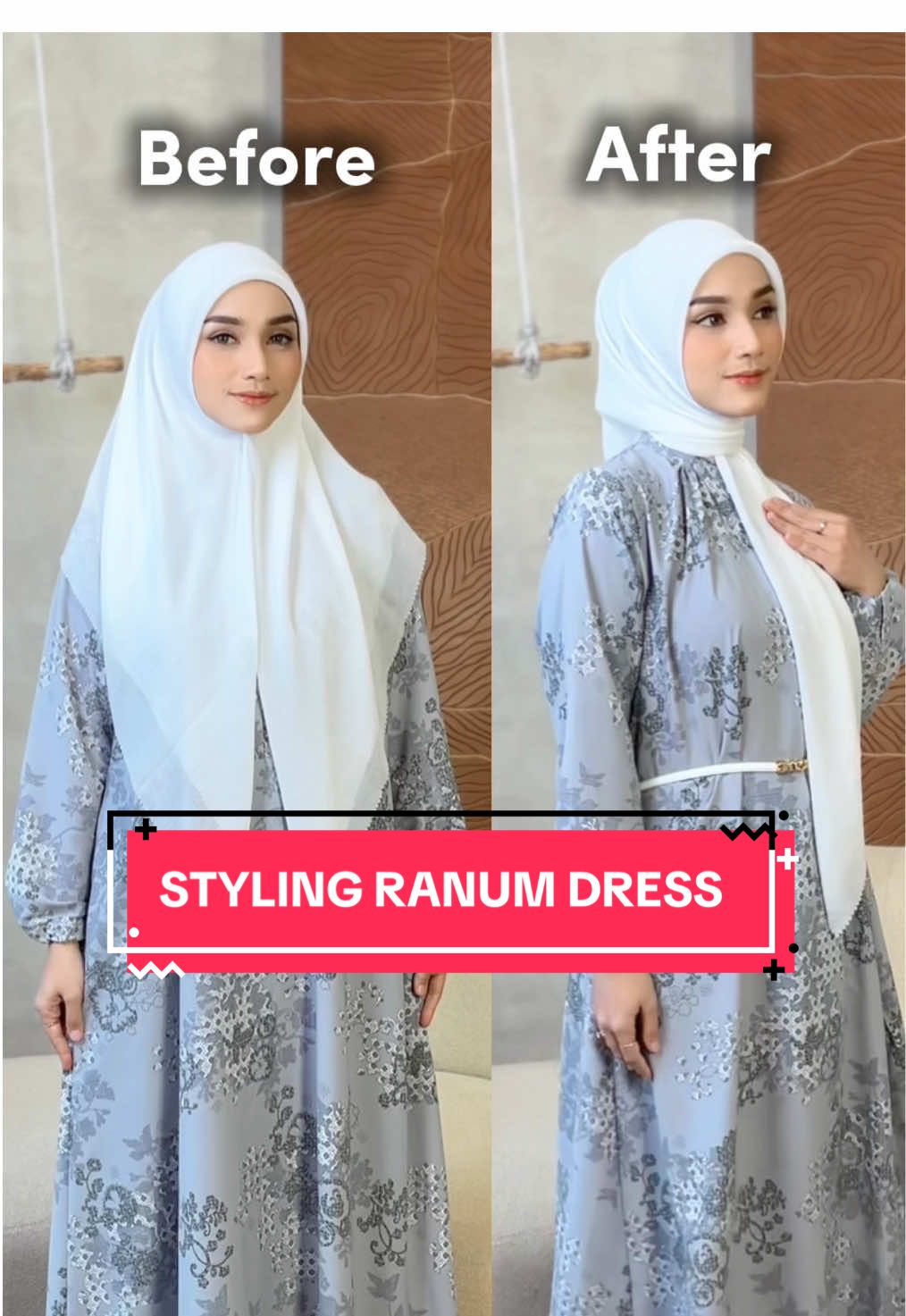 Kadang yang membuat outfit istimewa bukan hanya dress-nya, tapi detail kecil yang bisa mengubah segalanya ✨ Yuk, wujudkan gaya effortless classy kamu dengan Ranum Dress + Baiza Belt + Takiyah scarf di Marketplace Nobby Official sekarang! #Nobby #ClassyMuslimOutfit #RanumDress #BaizaBelt #TakiyahScarf 