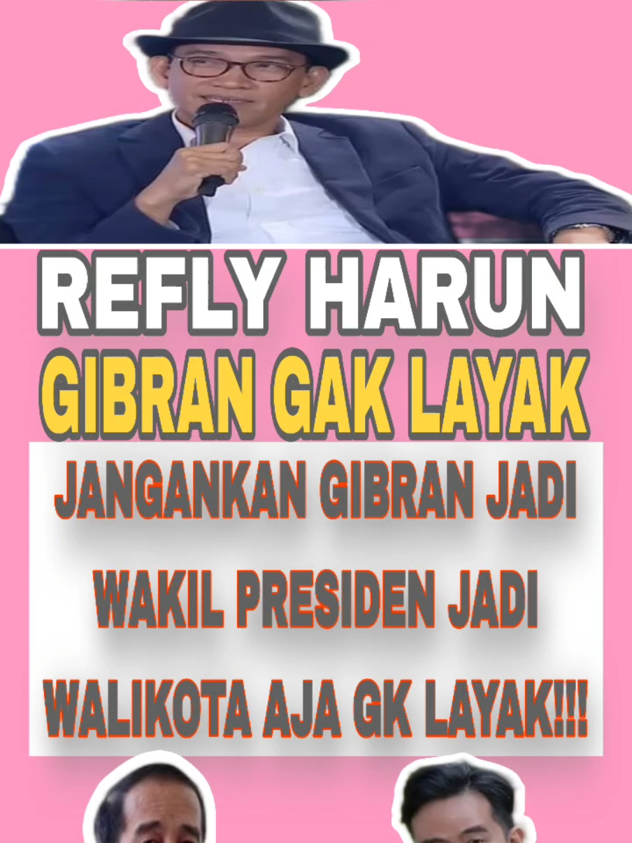 #gibran #reflyharun #wapresgibran #walikota #fyp 