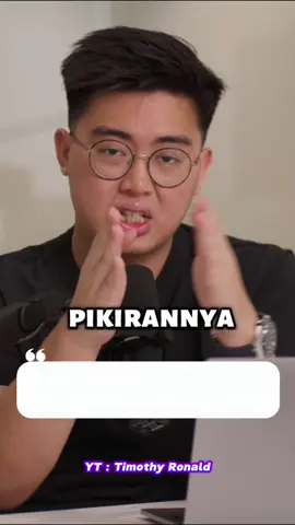 Orang miskin itu pikirannya sempit dan pendek #timothyronald #akademicrypto #kalimasada #fyp 