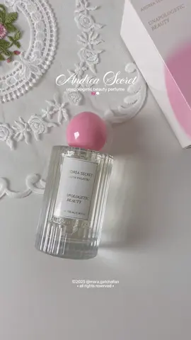 smells so sweet and feminine 🌸💫 #andreasecretperfume #unapologeticbeauty #floralscent #perfumeforwomen #maragatchalian @Andrea Secret PH 