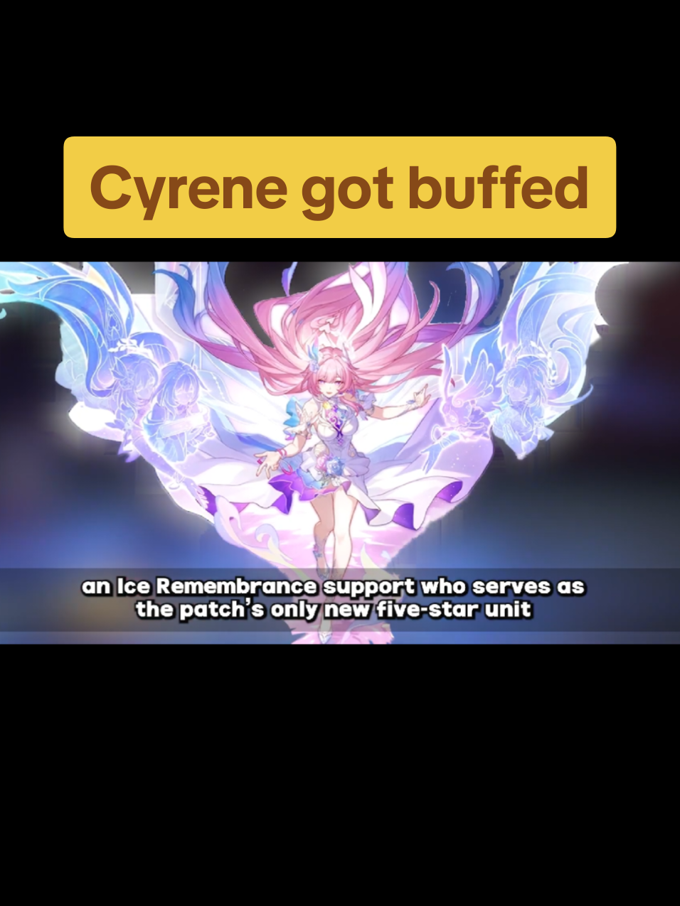 Cyrene got buffed  #hsr #HonkaiStarRail #cyrene #Phainon #hsredit 