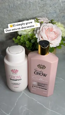 Simply grow duo esta en descuento hoy #simplygrow #haircareproducts #conditioner #hair #fypシ 