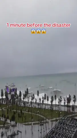 Tsunami strikes #disaster #tsunami 