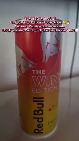 Du kennst das: Eine Limited Edition taucht auf – und ist plötzlich überall ausverkauft.   Genau deshalb sag ich’s dir jetzt: Hol dir die Red Bull Winter Edition, solange sie da ist.   Frisch, besonders, perfekt für lange Tage, Nächte, Uni-Sessions, Arbeit, Gym oder Movie-Night.   Wenn du wartest, verpasst du den Kick des Winters – und ärgerst dich später.   Tippe auf die Shopping-Bag, nimm dir gleich 2–3 Dosen auf Vorrat und gönn dir den Winter-Boost.   First come, first served. OP = OP.   #PaidPartnership#redbull #winteredition #winter #limitededition #fyp #fürdich #furdich #furdichpage #tiktokshop #tiktokfinds #viralvideo #viraltiktok #drinks #drinktok #food #FoodTok #foodtrends #hacks #lifehacks #foodhacks #drinkhacks #energydrink #energy #energyboost #energykick #musthave #trending #trendprodukt #shopnow #deals #angebote #rabatt #dealderwoche #shoppingbag #onlineshopping #snacktok #snacks #snacklover #getränke #getraenke #winterdrinks #wintervibes #newflavor #newdrop #limited #exklusiv #musttry #probiermal #tasteit #trythis #kauflust #kaufinspo #kaufliebe #kaufsucht #haul #unboxing #review #test #tastetest #asmrdrinks #coldseason #winterkick #powerdrink #workstudy #nightshift #GameNight #movienight #unilife #büroalltag #pendlerlife #Fitness #gym #preworkout #latenight #nachtleben #party #partytime #WeekendVibes #creator #creatordeutschland #affiliate #affiliatecreator #shoplink #jetztkaufen #kaufentipp #produktdestages #produktliebe #bestseller #bestproduct #entdecktauftiktok #tiktokmademebuyit #tiktokempfiehlt #kauftipp #wintermusthave #winterdrop #winteredition2025 @Red Bull @Red Bull Germany 