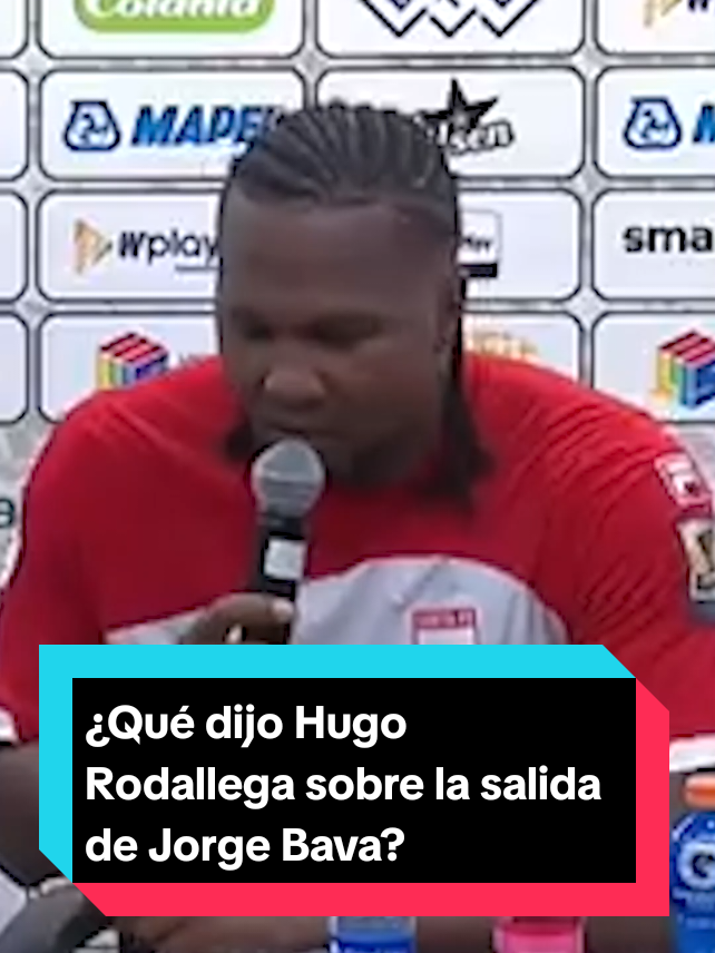 ¿Qué dijo Hugo Rodallega sobre la salida de Jorge Bava? El capitán de Santa Fe se pronunció tras la salida del técnico con quien hace tres meses conquistaron la décima estrella.  Hugo Rodallega dejó claro que seguirán trabajando por Santa Fe para dejar el nombre del club en alto #SantaFe #Rodallega #Bava #Noticias #FPC
