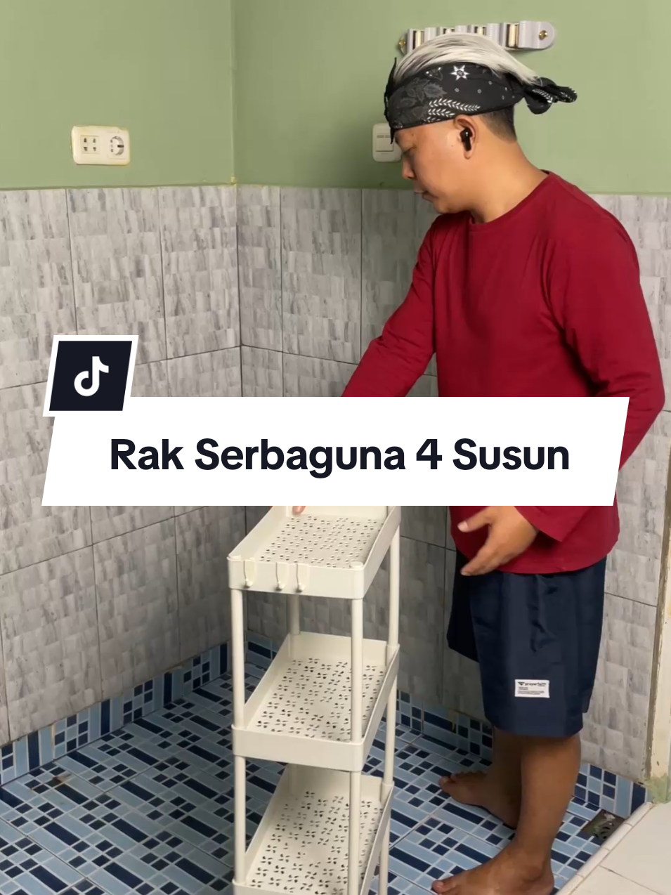Rekomendasi rak serbaguna 4 susun murah. Bisa untuk rak kamar mandi, rak dapur atau rak ruang tamu. #rakserbaguna #raksusun #rakkamarmandi #rakdapur #wibgajian 