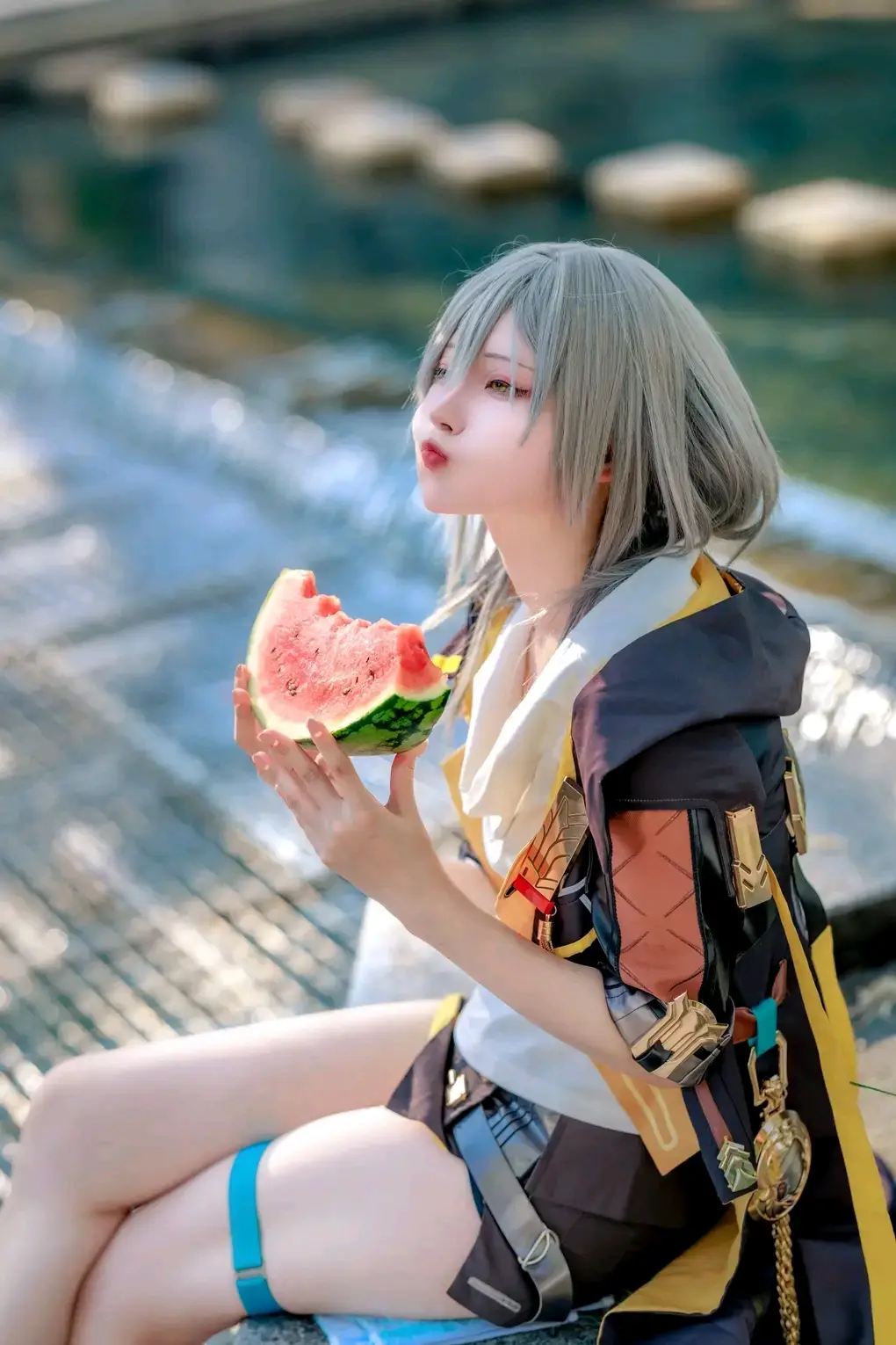 Stelle Honkai star rail cosplay🥵🥵 #xyzabc #fyp #douyin #stelle #HonkaiStarRail 