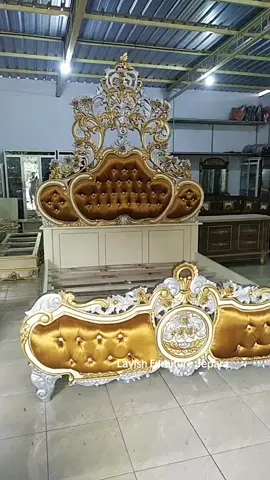 tempat tidur mewah sultan  #dipan #tempattidur #tempattidurmewah #furniturejepara #mebeljati 