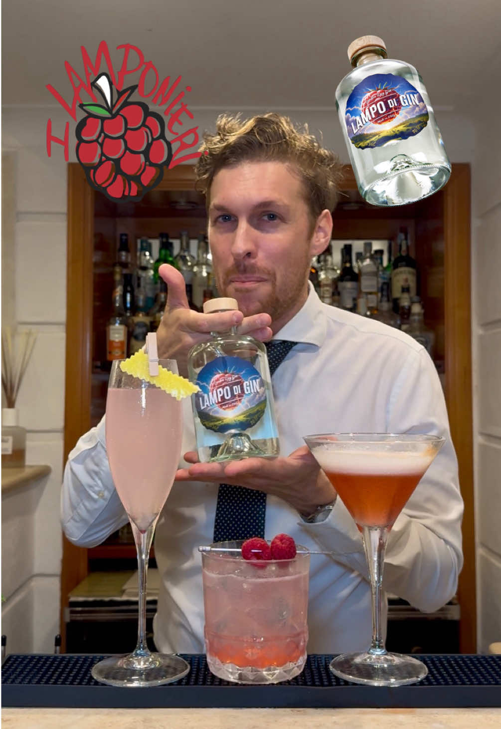 Un nuovo Gin ai Lamponi, tutto per voi! ⚡️  Contattatemi in privato per info e acquisti. 🍸 #bartender #cocktail #drink #lamponi #gin 