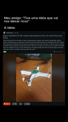 A ideia que vai nos deixar milionários 🙏🏻 #memes #fy #humor 