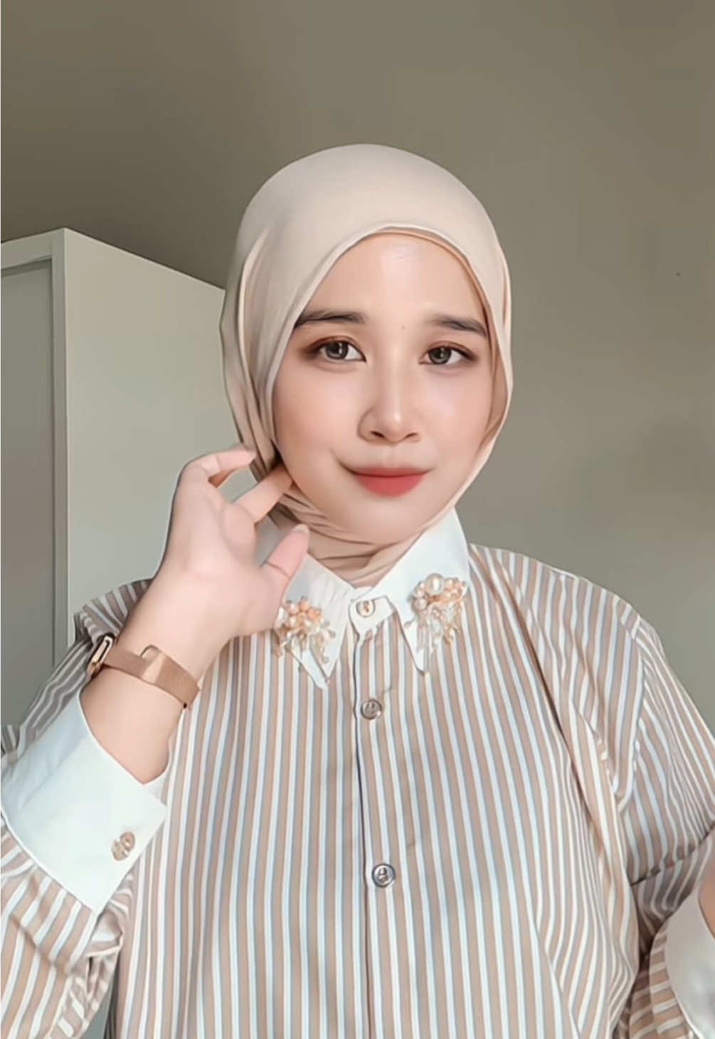#fyp #foryoupage #kemejasalur #kemejawanita #outfit 