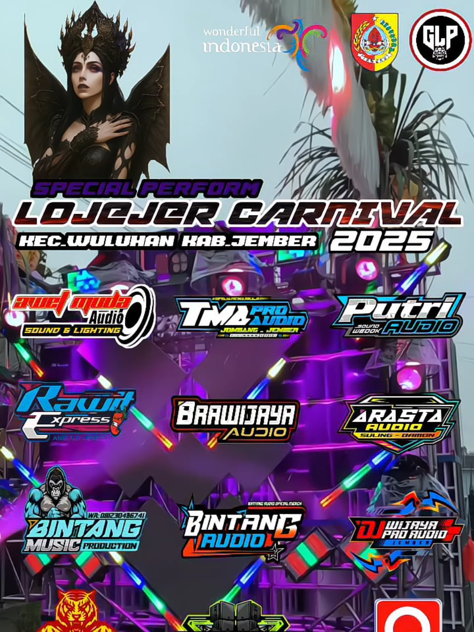 infone plon LOJEJER CARNIVAL 2025 🔥 #fyp #trending #masukberanda #karnavalsoundsystem #jember24jam 