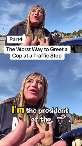 The Worst Way to Greet a Cop at a Traffic Stop#police #copsoftiktok #policeofficer #copsusa #cop 