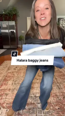 Replying to @jessicajwanna1111 If you’re looking for jeans with style and function, these Halara mid-rise wide leg baggy jeans check every box. With a true zipper and button closure, belt loops for accessorizing, and full pockets, they feel like classic denim but with a modern twist. The wide leg, baggy design is flattering, comfortable, and so on-trend right now. Sizes for all body types make these a must-have. Prices are subject to change. Results may vary. #BaggyJeans #WideLegJeans #HalaraJeans  #TiktokShopCreatorPicks @Halara 