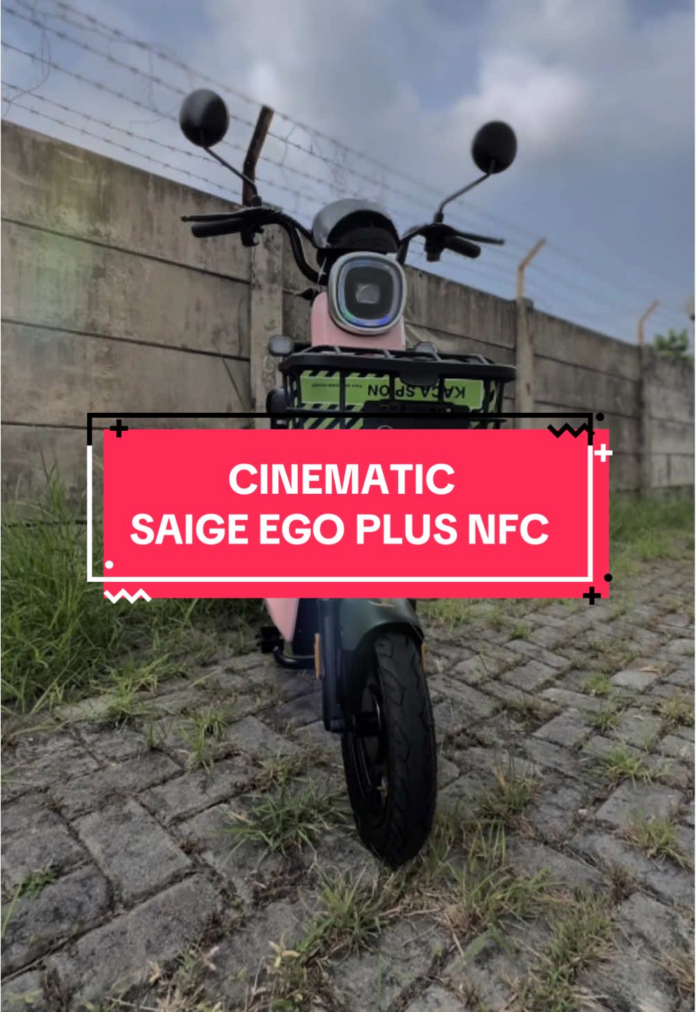 Pesona Ego Plus NFC🩷#saige #sepedalistrik #fyp #viral 