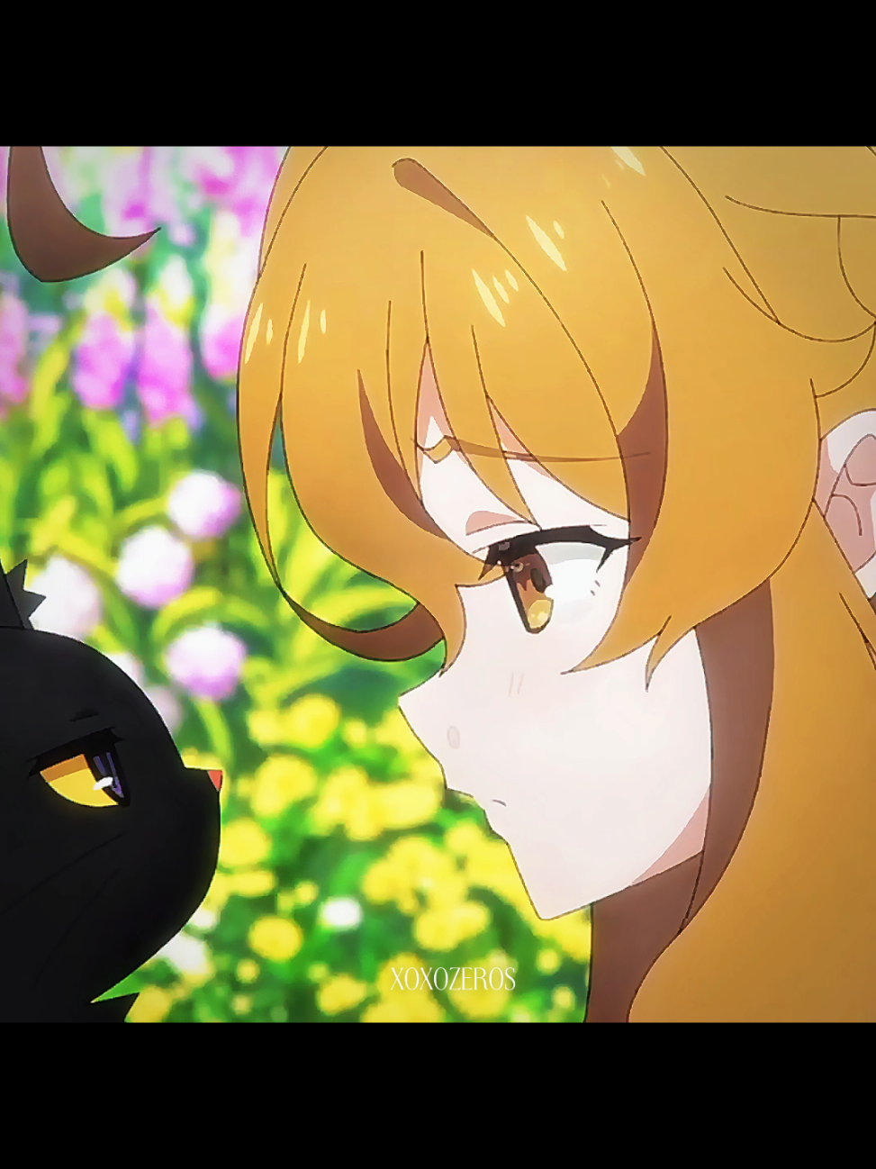 #monica & #nero!! my cutiepies .𖥔 ݁ ˖🐈‍⬛  ݁ ˖ – #secretofthesilentwitch #animeedits #fyp 