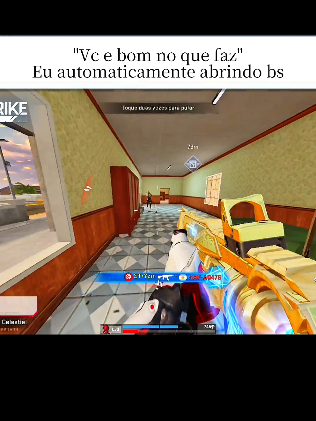 Único🔥 #bloodstrike #bloodstrikebr #parceirobloodstrike #mulherdepreso #foryou 