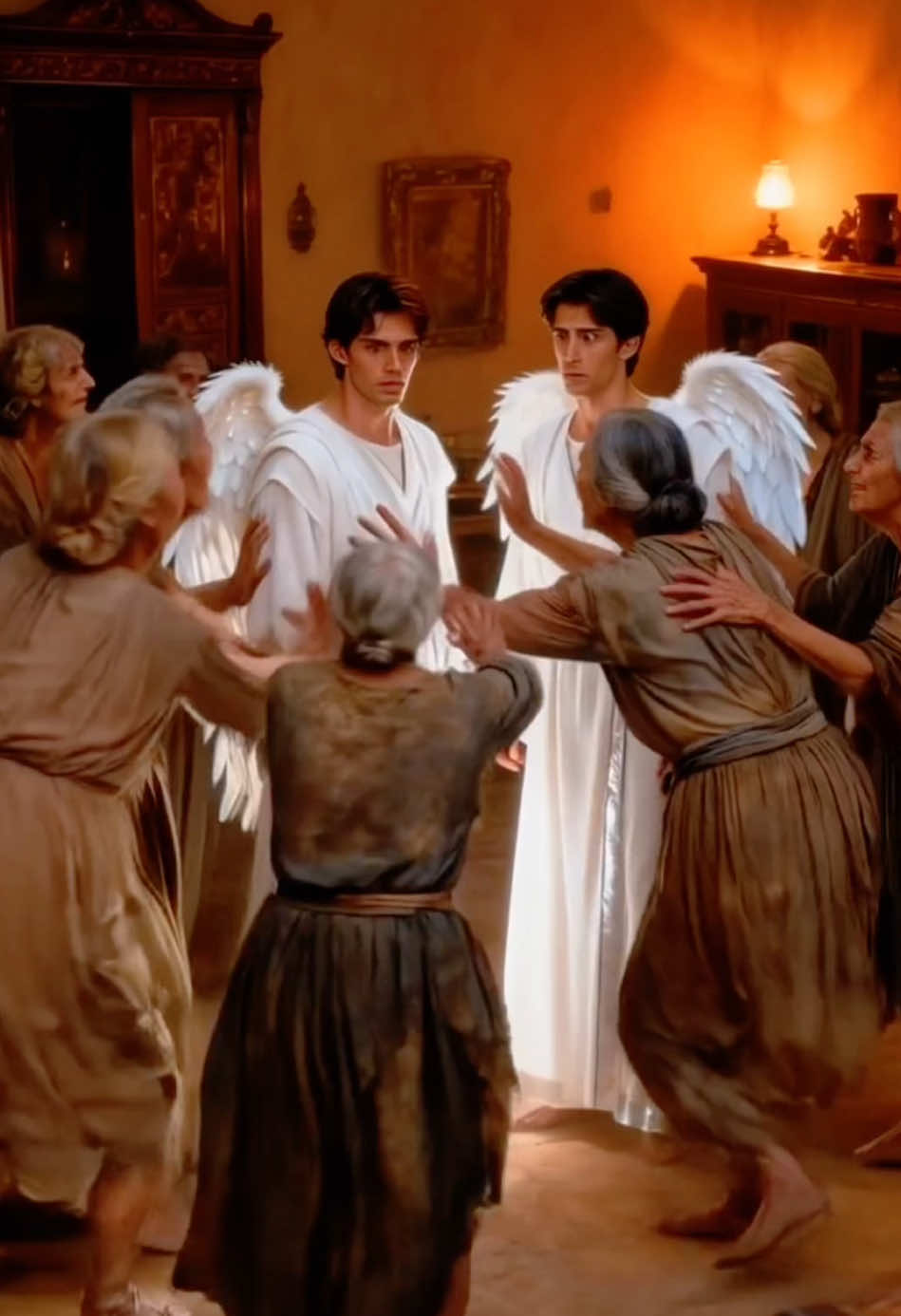 They angered the angels… and the entire city was wiped out#bible #god #history 
