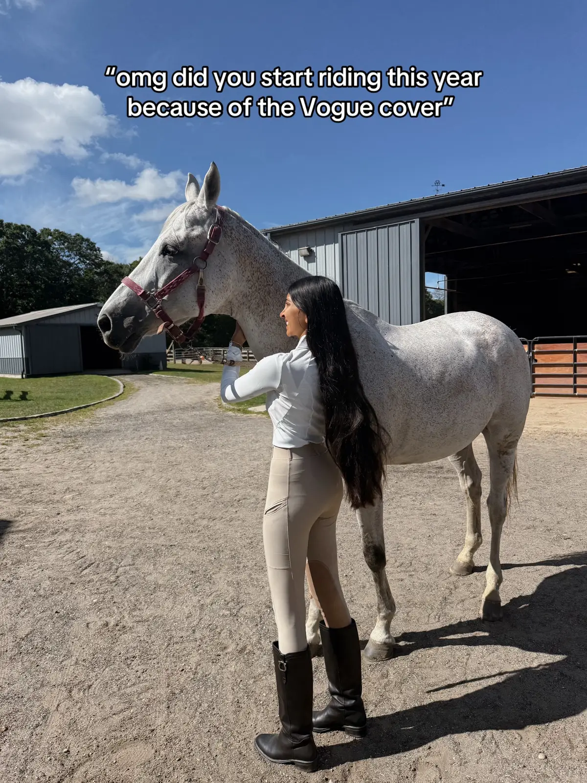 An actual question that I was asked lol #western #horsegirl 
