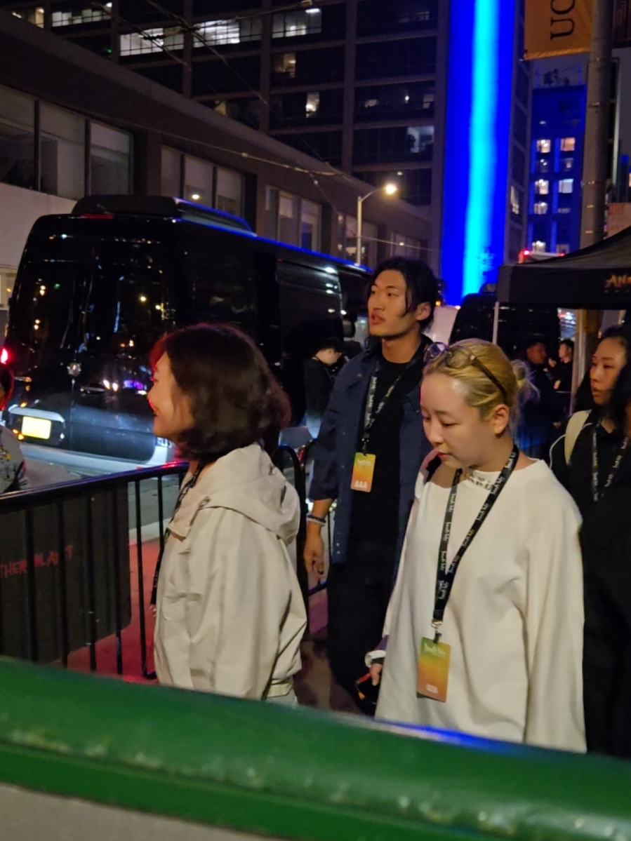 Why was I the only one who knows MANAGER NIM?! I WAS SO HAPPY TO SEE THE BEST MANAGER FOR LE SSERAFIM THE GOAT FR! (everyone who was camping outside with me didn't know who he was) and my friend tried to say hello to Manager Nim but got ignored unfortunately 😭💔 #lesserafim #le_sserafim #fyp #manager #nim 
