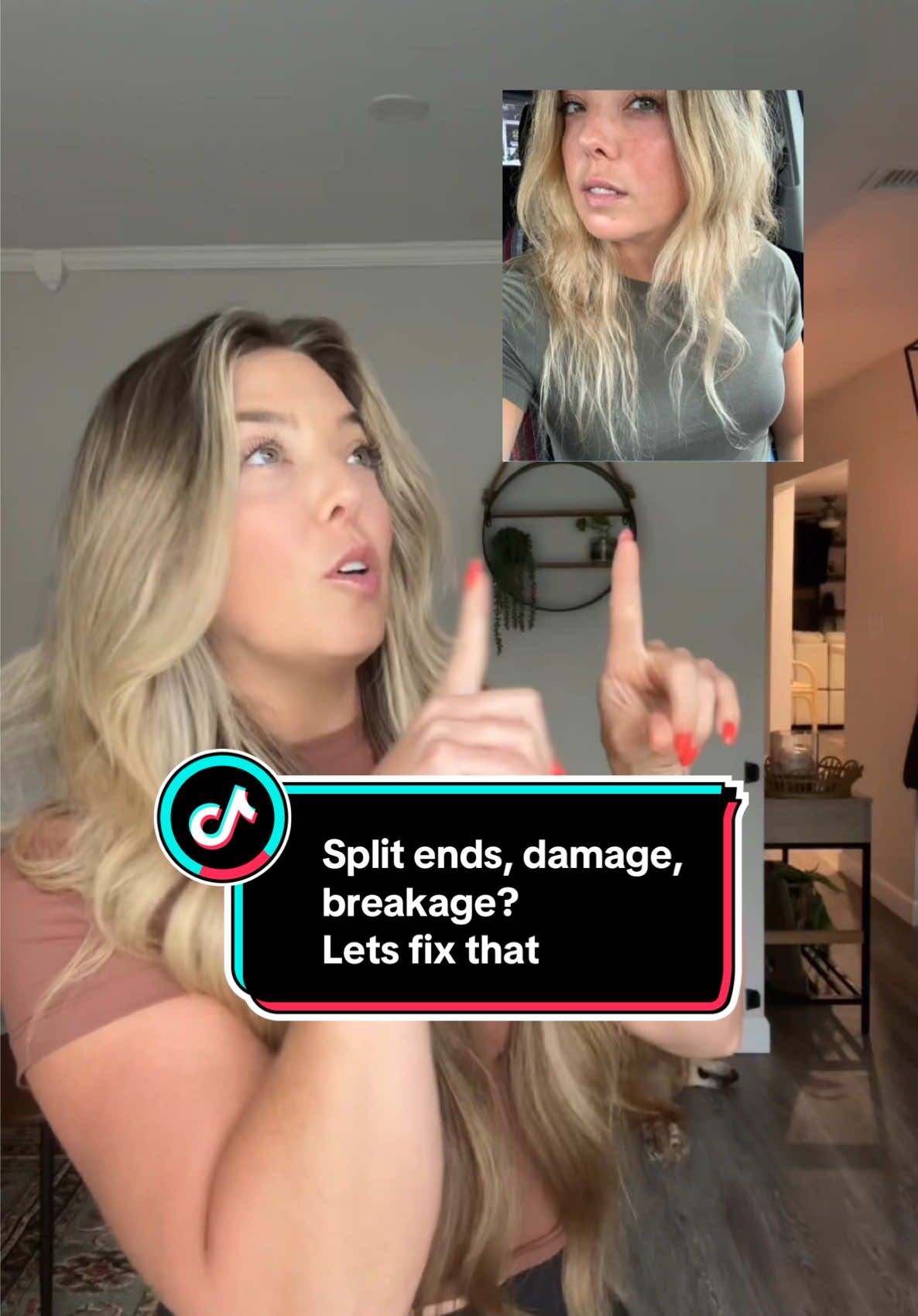 Split ends, damaged, breakage? Hair that won’t grow past a certain point? Half your hair ending up broken in your lap when you brush?  You need this leave in conditioner! Helps mend split ends in 60 seconds, protect against future damage, and heal current damage!  The leave in that gave me my length retention  #lengthretention #longhair #splitends #damagedhair #hairrepair 