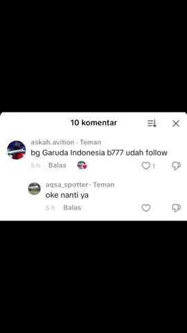 sudah tu @azq4ptr dah lunas semoga suka ya#creatorsearchinsights #garudaindonesia #ngedit #semogafyp #b777 