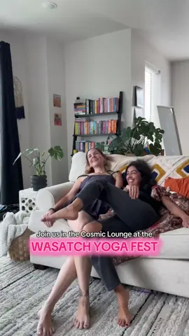 Ali and Brie will be hanging out at the Wasatch Yoga Fest in a fun, specially curated lounge space we’re setting up just for YOU! So come hang out with us between classes and yoga flows. We can’t wait to see you!! #yogafestival #utahliving #energybalance #yogaflow #yogalover 