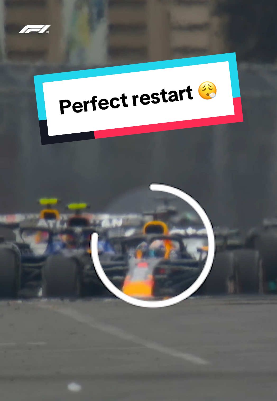 max knew he cooked that 😏😮‍💨 #f1 #azerbaijangp #maxverstappen #carlossainz #baku 