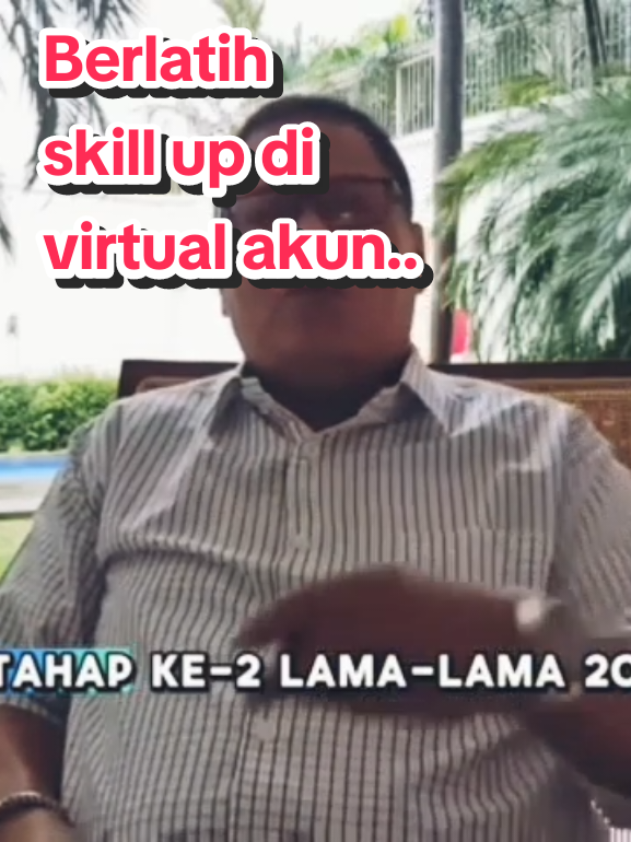 Berlatih skill up di virtual akun.. #belajarsaham #traders  #caricuan  #saham #nasehat